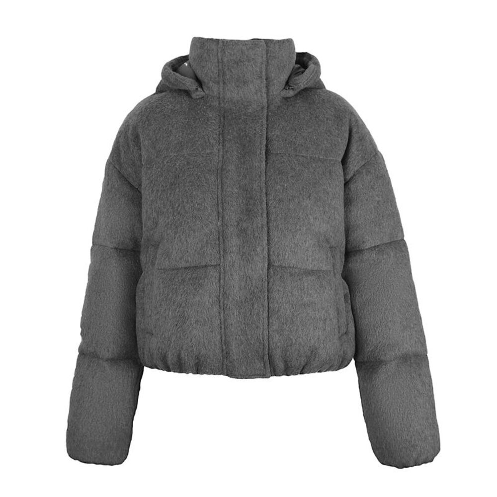 Jack Wills Womens/Ladies Regular Puffer Jacket / Gray